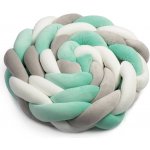 Ricokids Nárazník do postýlky mátově šedý – Zbozi.Blesk.cz