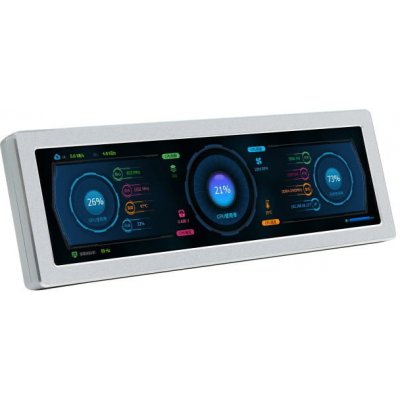 8,8" boční monitor IPS s rozlišením 480×1920, HDMI s reproduktory HiFi – Sleviste.cz