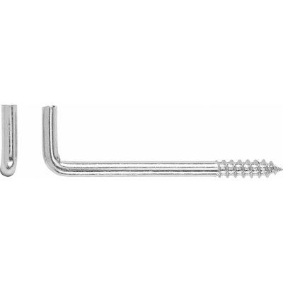 Šroubovací hák pozinkovaný rovný M6 x 60 mm, 6 ks – Zboží Mobilmania