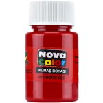 NOVA COLOR barva na textil červená 30 ml – Sleviste.cz