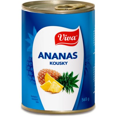 VIVA Ananas kousky 565 g