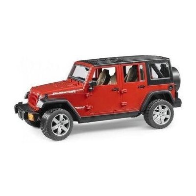 Bruder 2525 JEEP WRANGLER Rubicon červená