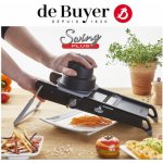 Struhadlo Mandolína SWING PLUS černá - De Buyer – Sleviste.cz