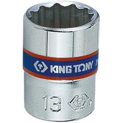 King Tony 233055M - Hlavice nástrčná - ořech 1/4", velikost 5,5mm, 12-hranný, chromovaný leštěný, DIN3124, ISO 2725-1