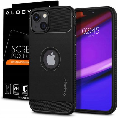 Pouzdro Spigen Rugged Armor iPhone 13 mini matte černé – Zboží Mobilmania