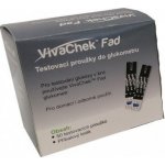 VivaChek Fad Proužky do glukometru 50 ks – Zbozi.Blesk.cz