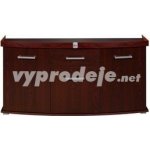 Stolek Cabinet Solid 120 x 40 x 75 cm vypouklý – Zbozi.Blesk.cz