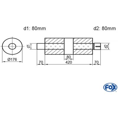 FOX UNI-K55642080s – Hledejceny.cz