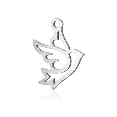 Šperky4U Ocelový přívěšek - ptáček - OK1368-ST