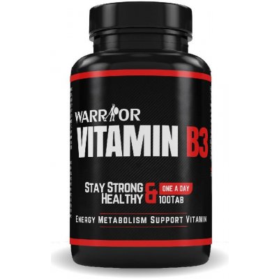 Warrior Vitamin B3 tablety 100 tablet – Hledejceny.cz