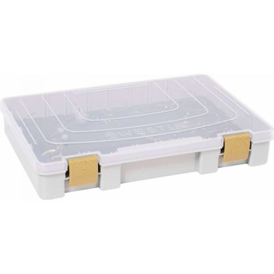 Westin krabička w3 rig box 28x19,5x4,5 cm grey/clear – Zboží Mobilmania