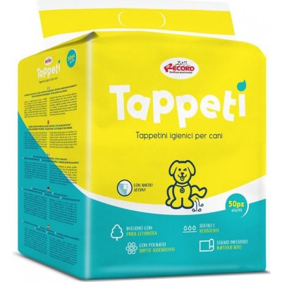 Record TAPPETI Hygienické podložky pro psy 60 x 90 cm 50 ks – Sleviste.cz