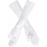 Boland dámské rukavičky dlouhé saténové bílé – Zboží Dáma