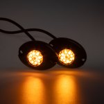PROFI výstražné LED světlo vnější oranžové, 12-24V, ECE R65 2x