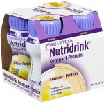 NUTRIDRINK COMPACT PROTEIN S PŘÍCHUTÍ VANILKOVOU POR SOL 4X125ML – Hledejceny.cz