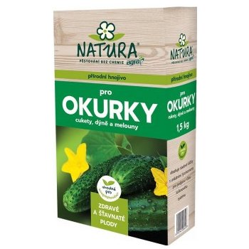 AGRO CS NATURA Přírodní hnojivo pro okurky, cukety a dýně 1,5 kg