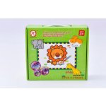 Mac Toys Vybarvovací puzzle zvířata – Hledejceny.cz