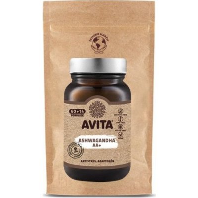 Avita ASHWAGANDHA AA++ EKO balení 74 kapslí – Hledejceny.cz