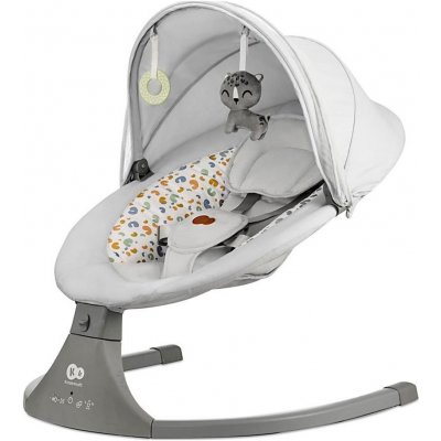 Kinderkraft dětské houpátko s melodií 2v1 LUMI světle šedá – Hledejceny.cz