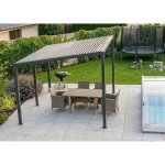 Lanit Plast hliníková bioklimatická pergola Standard 4 x 3 m LG2081 – Zboží Mobilmania