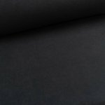TextilCentrum.cz Potahová látka na stropnici do auta AUTOMOTIVE HEADLINER VELUR BLACK, černá s chloupkem a molitanem, mesh lining, š.180cm (látka v metráži) – Zboží Dáma