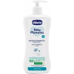 CHICCO Šampon jemný na vlasy a tělo s dávkovačem Baby Moments 92 % přírodních složek 500 ml – Zboží Dáma