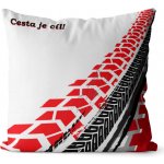 Impar Polštář Cesta je cíl 40x40 – Sleviste.cz