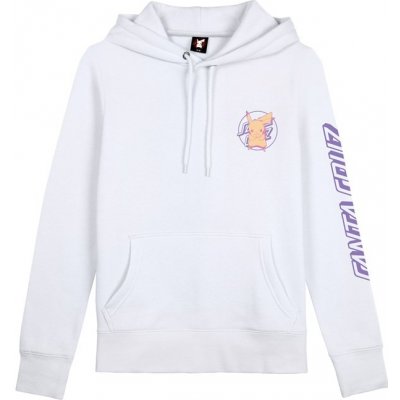 Santa Cruz mikina Pokemon Pikachu Dot Hood White WHITE – Zboží Dáma