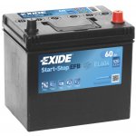 Exide Start-Stop EFB 12V 60Ah 520A EL604 – Hledejceny.cz