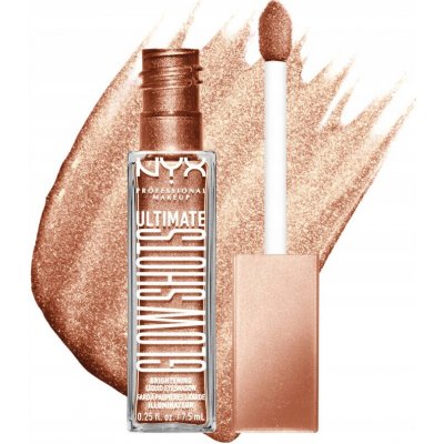 NYX Professional Makeup Ultimate Glow Shots třpytivé tekuté oční stíny 06 Golden Goji 7,5 ml – Zboží Dáma