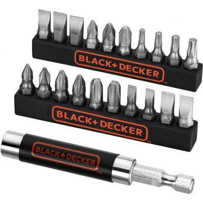 Black & Decker 21dílná sada bitů + magnetický držák A7074 – Hledejceny.cz