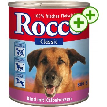 Rocco Classic Mix hovězí s telecími srdíčky 24 x 0,8 kg