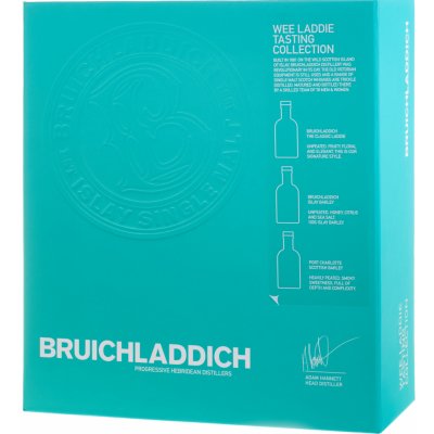 Bruichladdich The Wee Laddie 50% 3 x 0,2 l (set)
