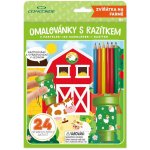 Omalovánky s razítkem CONCORDE Zvířátka na farmě – Sleviste.cz