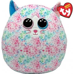 Ty Squishy Beanies Emma plyšový polštář Multicolor Cat 30cm