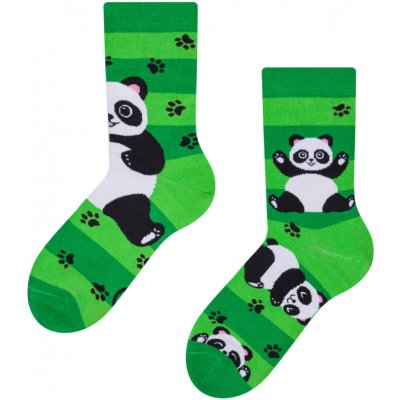 Dedoles Veselé dětské ponožky Pandy a pásky