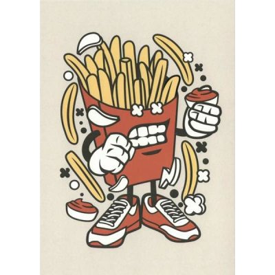 Pohlednice Pan Hranolkáč – Sleviste.cz