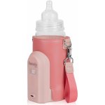 Lionelo Mobilní ohřívač lahví Thermup Go Evo Coral Pink – Sleviste.cz