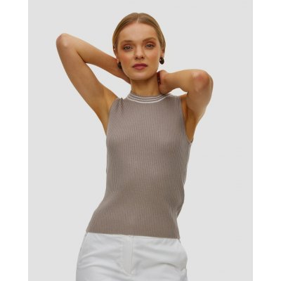Sportalm Béžové Vlněné tílko S Obsahem Kašmíru – Hledejceny.cz