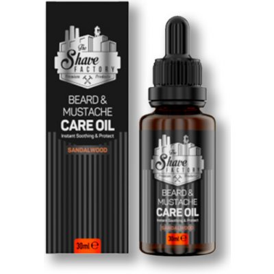 The Shave Factory Sandalwood Beard Oil 30 ml – Hledejceny.cz