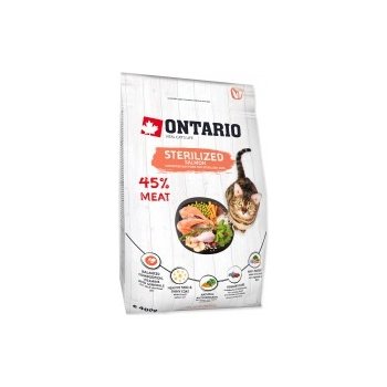 Ontario Cat Sterilised Salmon 6,5 kg