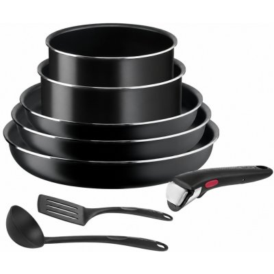 Tefal Sada nádobí L1599902 černá – Zboží Mobilmania