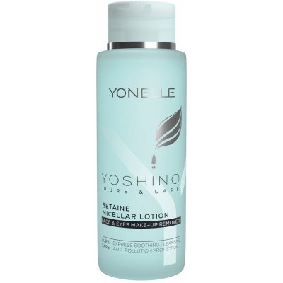 Yonelle Yoshino Pure&Care micelární voda s betainem pro intenzivní hydrataci 400 ml