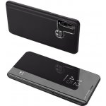 Pouzdro Huawei Y6P Clear View černé – Zboží Mobilmania