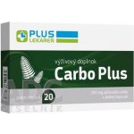 Plus Lékárna Carbo Plus aktivní uhlí 250 mg 20 kapslí – Hledejceny.cz