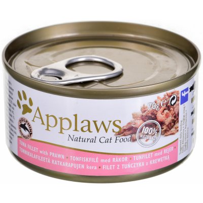 Applaws tuňák filety & Krevety 70 g – Zboží Mobilmania