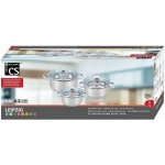 CS Solingen Sada nádobí s cedící poklicí nerez Leipzig CS 066574 6 ks – Zboží Dáma