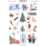 Samolepky MINIMEE - Zimní radovánky – Zboží Živě