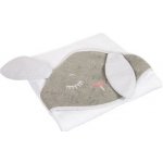 Canpol babies Měkká osuška s šedou kapucí a ušima 100x100cm KRÁLÍČEK – Zboží Dáma