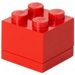 LEGO® Mini Box 4,6 x 4,6 x 4,3 cm červená – Zboží Dáma